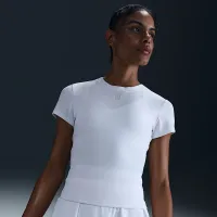 NikeCourt Advantage жіноча Dri-FIT Short-Sleeve Tennis Top колір білий