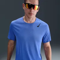 Nike AeroSwift чоловічі Dri-FIT ADV Short-Sleeve Running Top блакитний