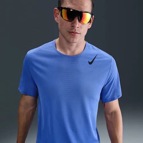 Nike AeroSwift чоловічі Dri-FIT ADV Short-Sleeve Running Top блакитний