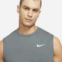 Nike Essential чоловічі Sleeveless Hydroguard Swim Shirt колір сірий