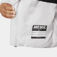Nike Solid Puffer Куртка Little детские Куртка цвет серый