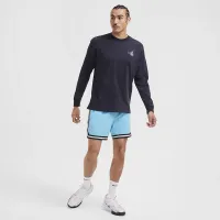 Nike чоловічі Max90 Long-Sleeve баскетбольні футболка колір чорний