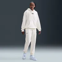 Caitlin Clark Nike баскетбольні Fleece Pullover Толстовка з капюшоном колір білий