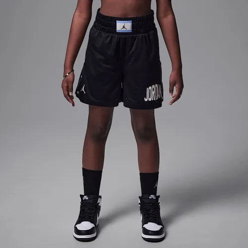Nike Jordan Dri-FIT тренировочные Camp Big детские Jumpman Mesh шорты цвет черный