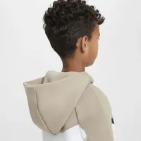 Nike Sportswear Tech Fleece Big дитячі Full-Zip Толстовка з капюшоном колір білий