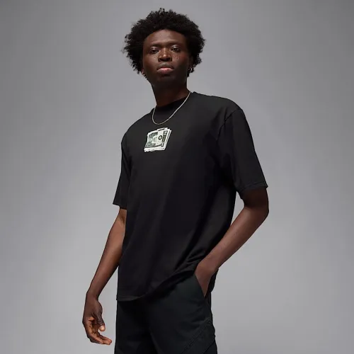Nike Jordan AJ3 мужские футболка цвет черный