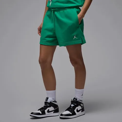 Nike Jordan Brooklyn Fleece женская шорты цвет зеленый