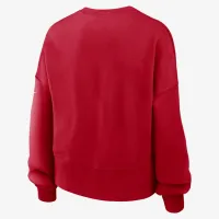 Kansas City Chiefs Rewind женская Nike NFL Pullover Crew цвет красный