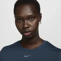 Nike One Classic женская Dri-FIT Short-Sleeve Top синий