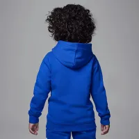 Nike Jordan Little дитячі Baseline Pullover Толстовка з капюшоном блакитний