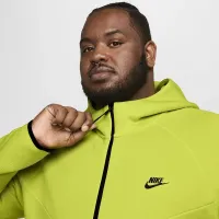 Nike Sportswear Tech Fleece Windrunner мужские Full-Zip Толстовка с капюшоном цвет зеленый