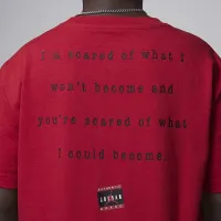 Nike Jordan J-Day Big детские футболка цвет красный