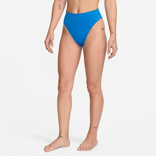 Nike Essential женская High-Waist Swim Bottom синий