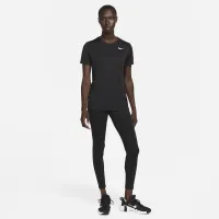 Nike Dri-FIT жіноча футболка колір чорний