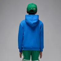 Nike Jordan Brooklyn Fleece Big детские Pullover Толстовка с капюшоном синий
