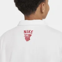 Nike Culture of баскетбольні Big дитячі Short-Sleeve Top колір білий