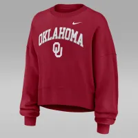Oklahoma Phoenix Arch женская Nike College Pullover Crew цвет красный