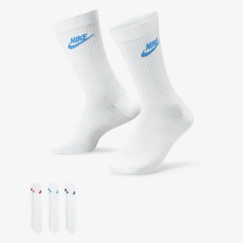 Nike Sportswear Everyday Essential Crew носки (3 пары) многоцветный