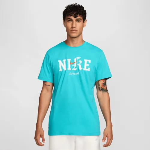 Nike Sportswear мужские футболка цвет зеленый