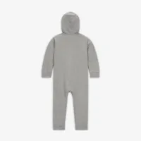 Nike Metallic French Terry Gifting Coverall Baby Coverall цвет серый