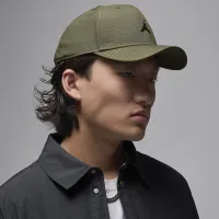Nike Jordan Rise Cap Adjustable Hat цвет зеленый