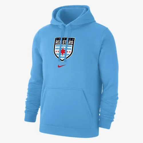 Chicago колір червоний Stars Club Fleece чоловічі Nike NWSL Pullover Толстовка з капюшоном блакитний