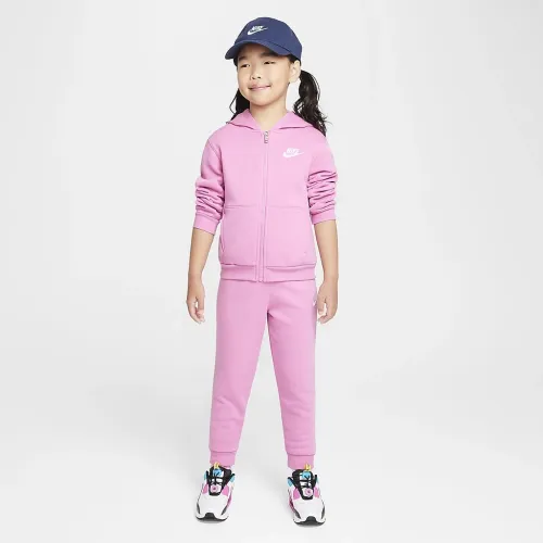 Nike Full-Zip Club набор Little Kids 2-Piece Толстовка с капюшоном набор Pink