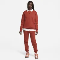 Nike Sportswear Phoenix Fleece женская оверсайз Crew-Neck свитшот Orange