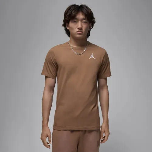 Nike Jordan Jumpman мужские Short-Sleeve футболка цвет коричневый