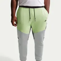 Nike Tech мужские Fleece Joggers цвет зеленый