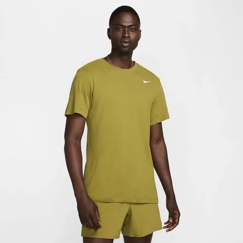 Nike Dri-FIT чоловічі Fitness футболка колір зелений