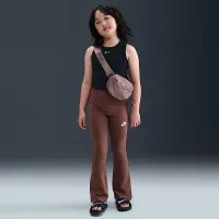 Nike Sportswear Classic Girls' З високою талією Flaколір червоний лосіни колір коричневий
