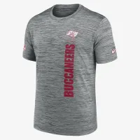 Tampa Bay Buccaneers Sideline Velocity мужские Nike Dri-FIT NFL футболка цвет серый