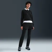 Nike Sportswear Chill Terry жіноча Crew-Neck French Terry світшот колір чорний