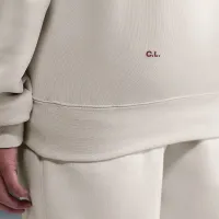 Nike NOCTA мужские Fleece Толстовка с капюшоном цвет коричневый