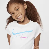 Nike Little детские Tee and Flare лосины набор синий