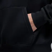 Nike Jordan Brooklyn Fleece чоловічі оверсайз Pullover Толстовка з капюшоном колір чорний