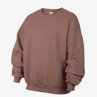 Nike Sportswear Icon Fleece Big детские оверсайз свитшот цвет фиолетовый