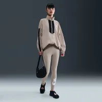 Nike Sportswear Classics жіноча З високою талією Graphic лосіни колір сірий