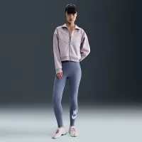 Nike Sportswear Classics жіноча З високою талією Graphic лосіни блакитний