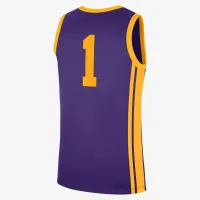 LSU Tigers Replica чоловічі Nike College баскетбольні Jersey колір фіолетовий