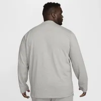 Nike Club чоловічі Long-Sleeve Henley колір сірий