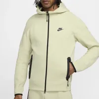 Nike Sportswear Tech Fleece Windrunner мужские Full-Zip Толстовка с капюшоном цвет зеленый