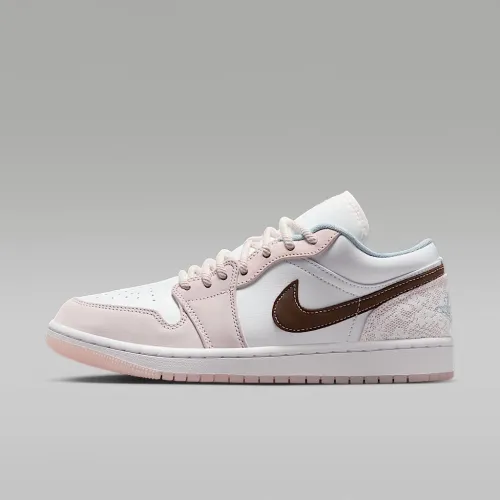 Nike Air Jordan 1 Low женская Кроссовки цвет белый