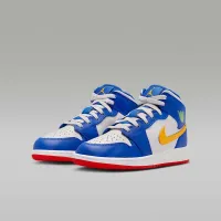 Nike Air Jordan 1 Mid Big дитячі Кросівки блакитний