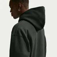 Nike Solo Swoosh мужские Fleece Pullover Толстовка с капюшоном цвет зеленый