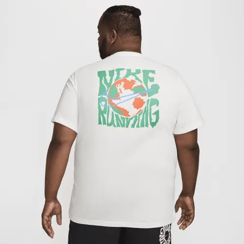 Nike чоловічі Dri-FIT Running футболка колір білий