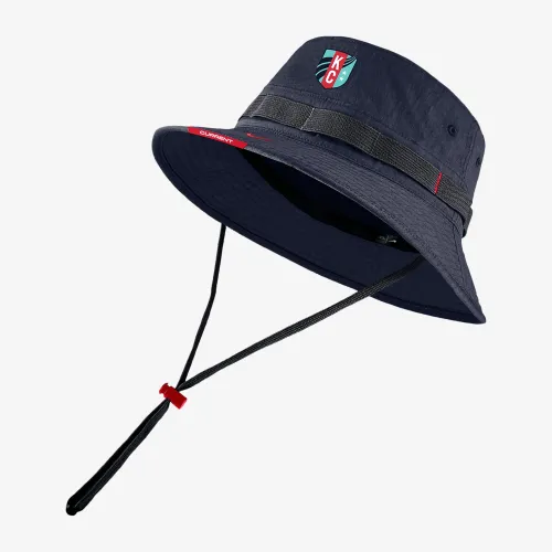 Kansas City Current Nike Soccer Boonie Bucket Hat блакитний
