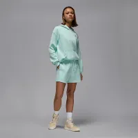Nike Jordan Brooklyn Fleece жіноча шорти колір зелений