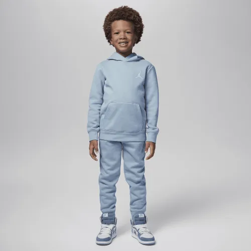 Nike Jordan MJ Essentials Fleece Little детские Pullover Толстовка с капюшоном Set синий